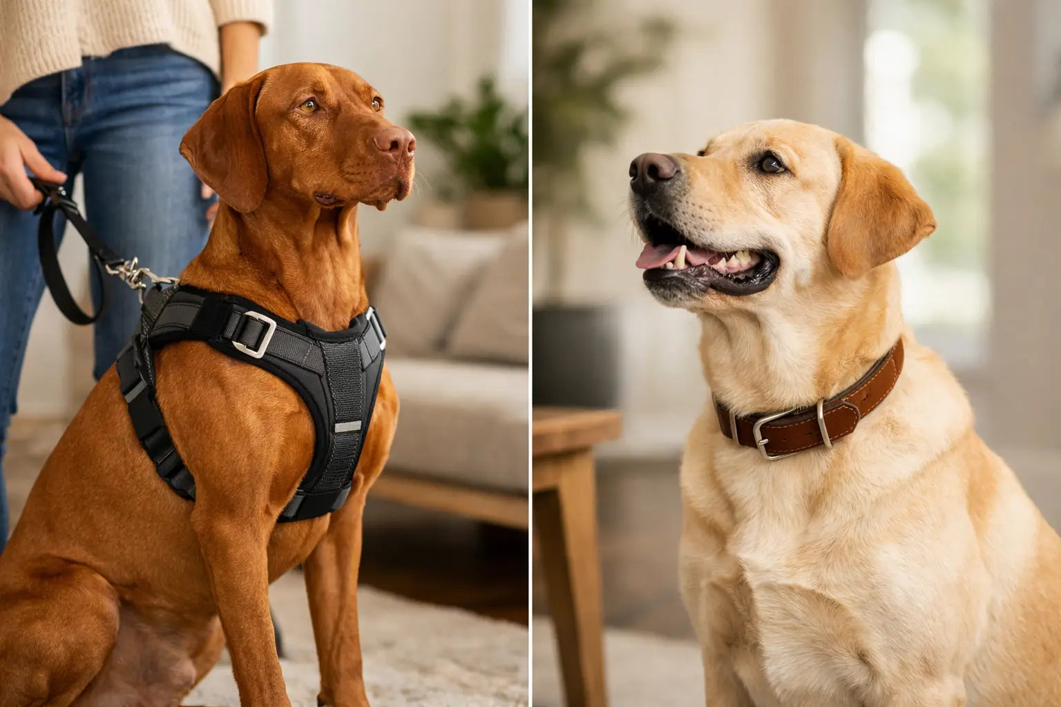 Harness or Collar for Walks?