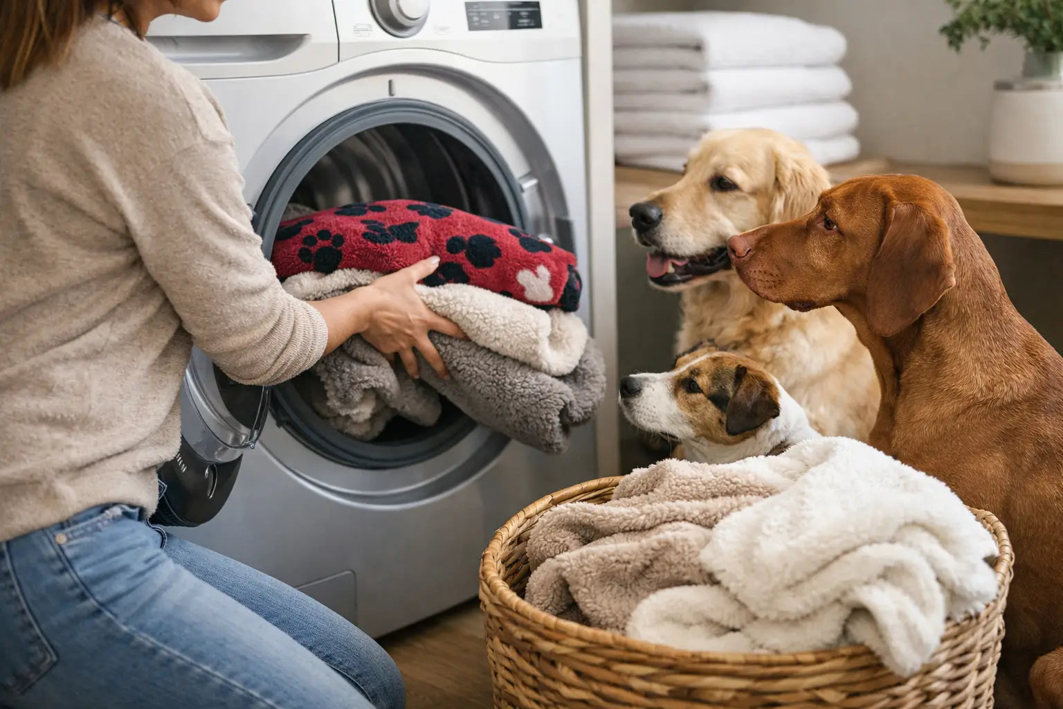 How to Wash Dog Blankets Properly