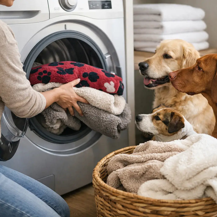How to Wash Dog Blankets Properly