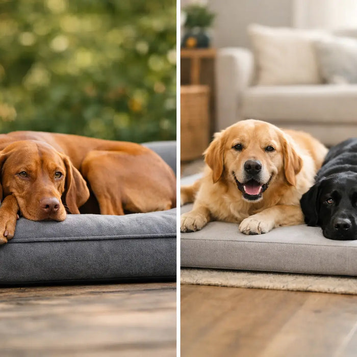 Bolster Bed vs Flat Mattress for Your Dog
