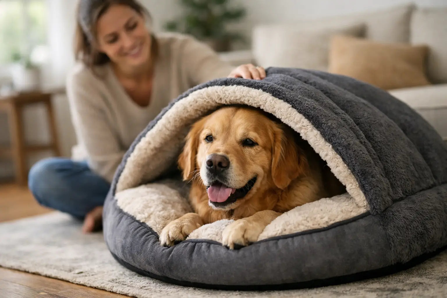 Hooded Dog Bed Comfort: Is It Right for Your Dog?