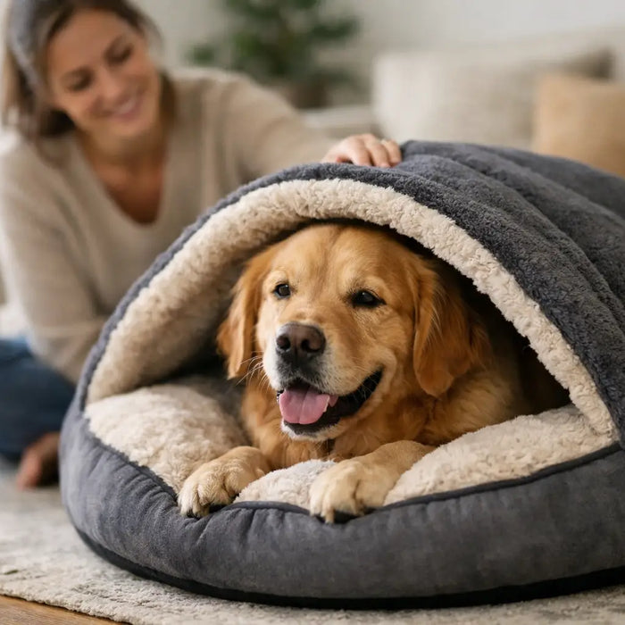 Hooded Dog Bed Comfort: Is It Right for Your Dog?
