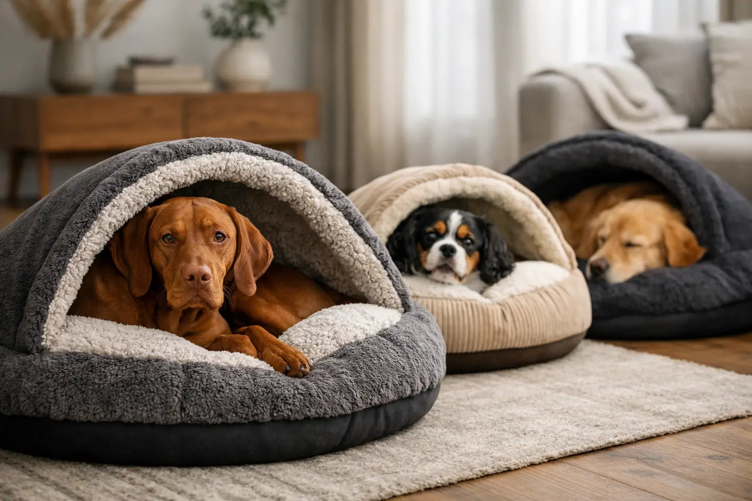 Hooded Dog Beds - The Perfect Hideaway