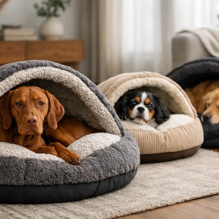 Hooded Dog Beds - The Perfect Hideaway