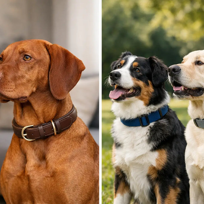 Leather vs Fabric Dog Collar: Which Is Best?