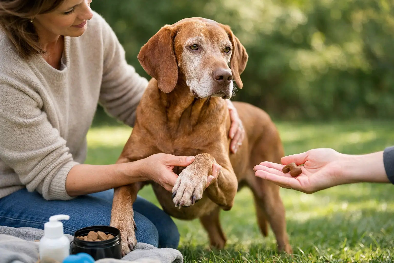 How to Support Senior Dog Joints Well