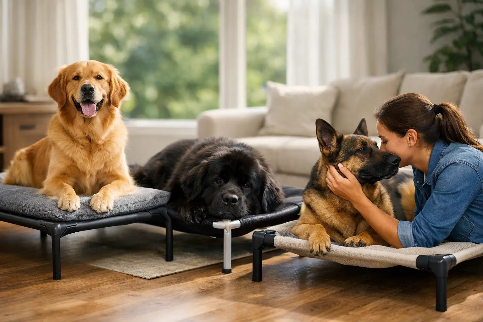 Raised Dog Bed Review for Medium and Large Dogs