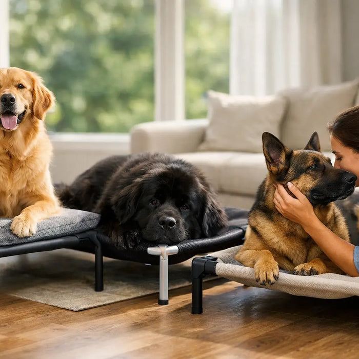 Raised Dog Bed Review for Medium and Large Dogs