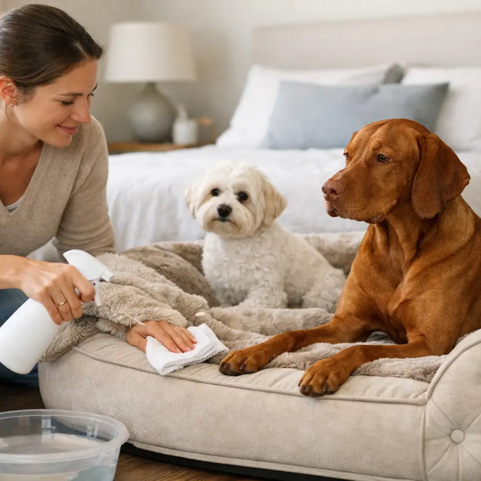 How to Clean Luxury Dog Bedding Properly