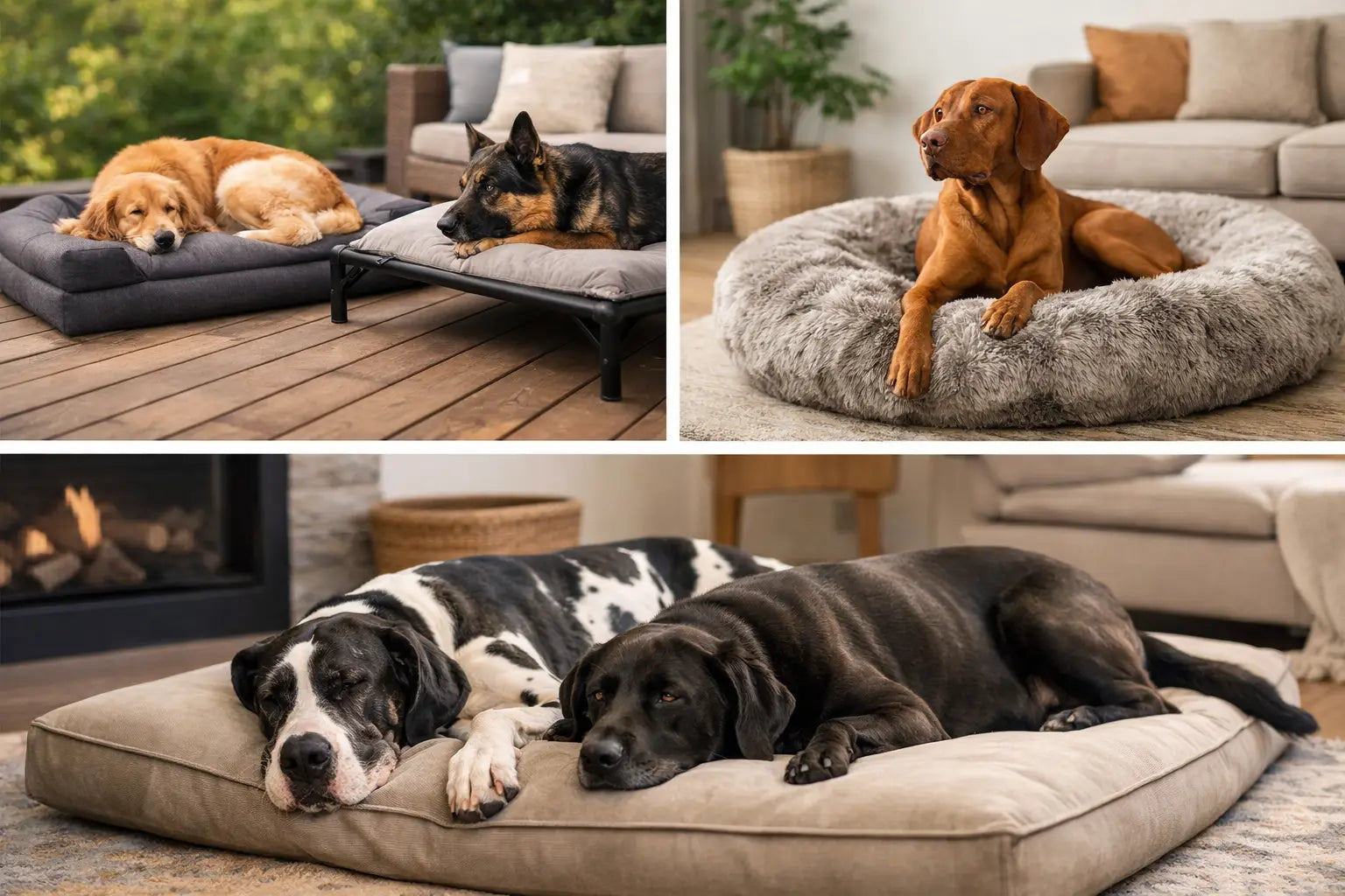 Large Dog Bed Styles That Truly Work