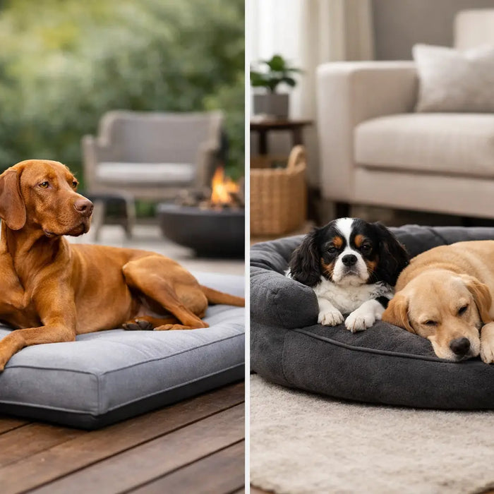 Dog Lounger Versus Bolster Bed