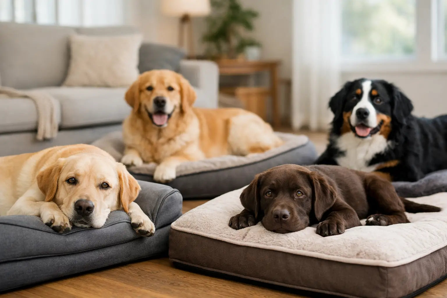 Choosing Supportive Beds for Labradors at Home