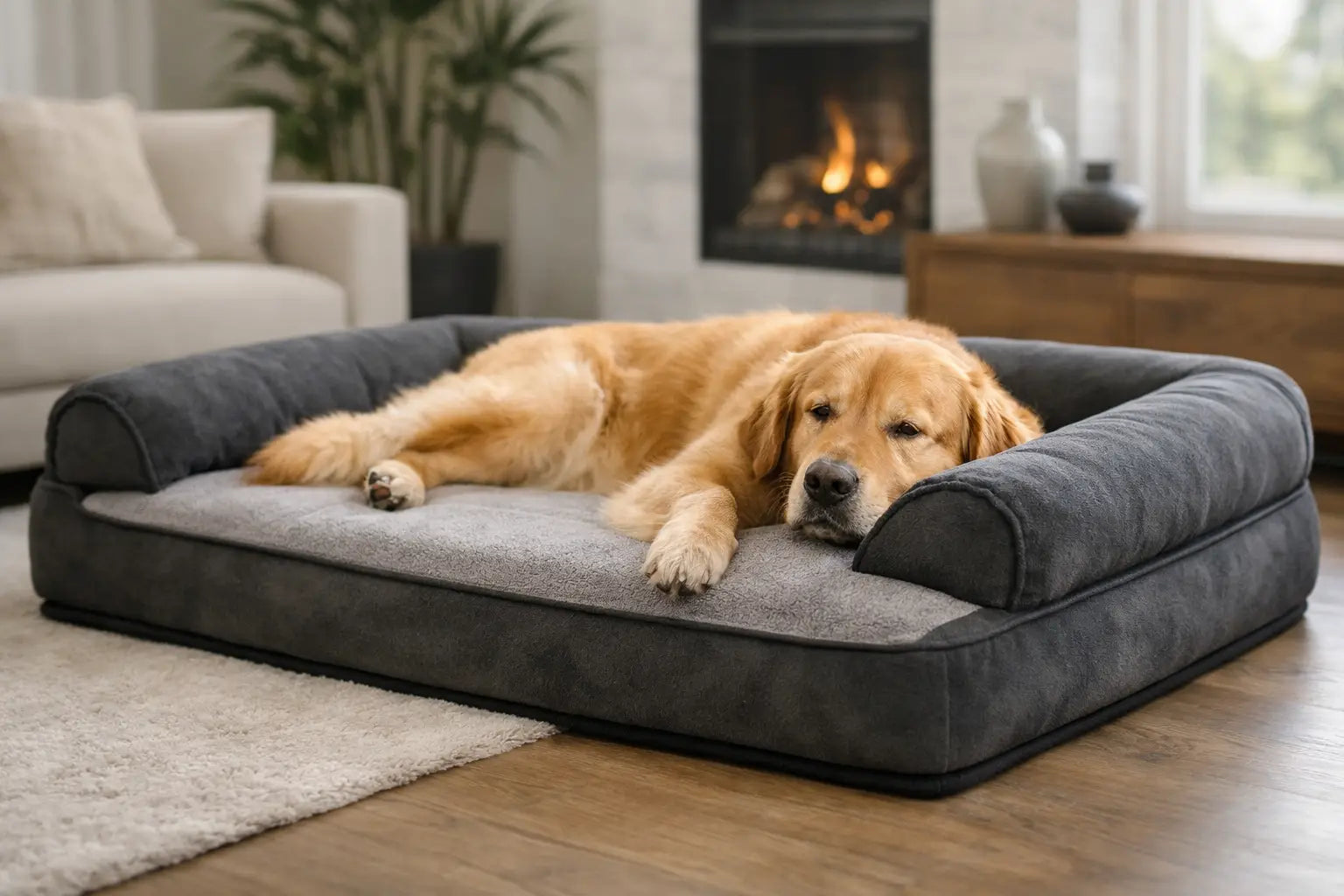 Luxury Large Dog Beds That Truly Support