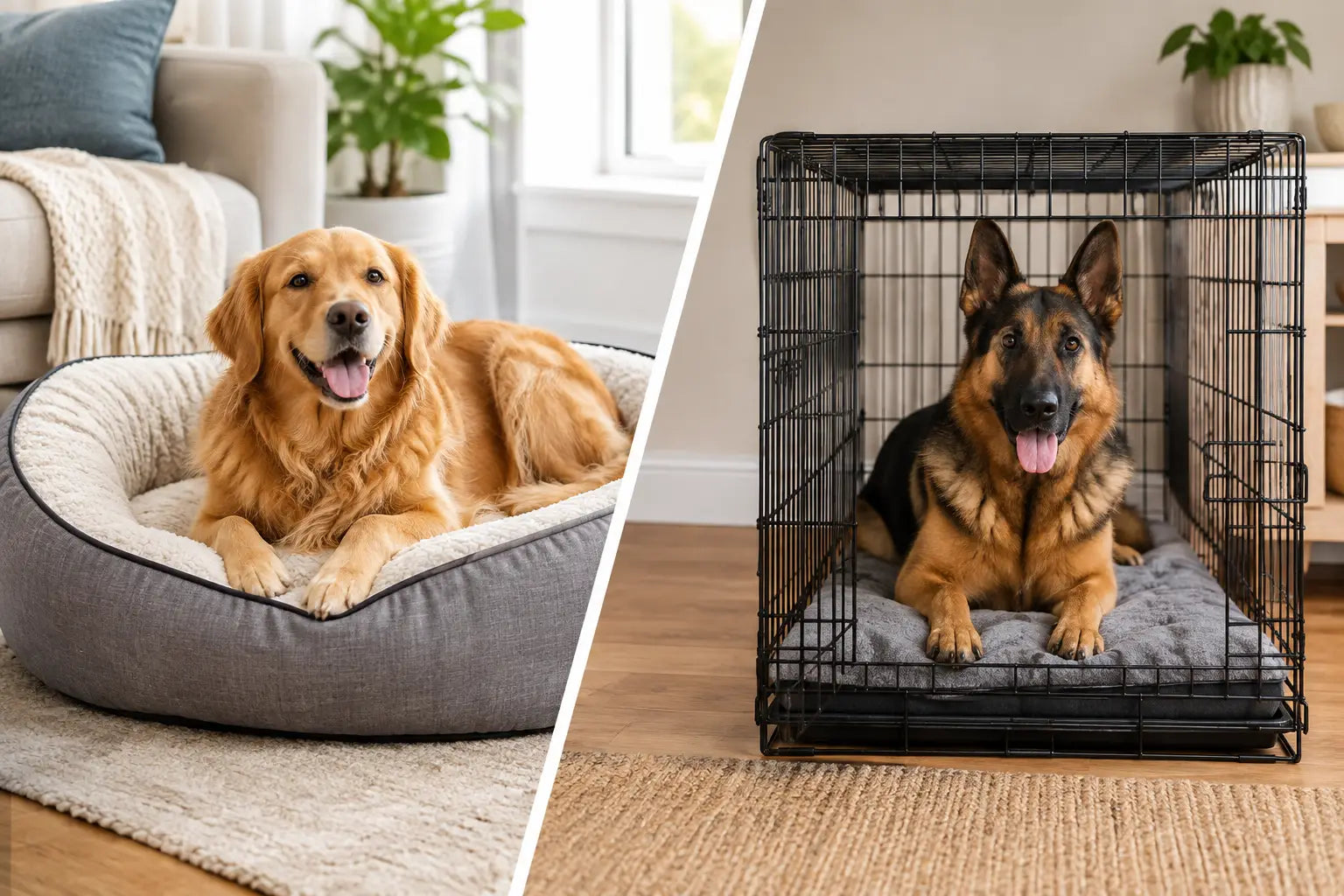 Nest Beds Versus Crates: Which Does Your Dog Need?