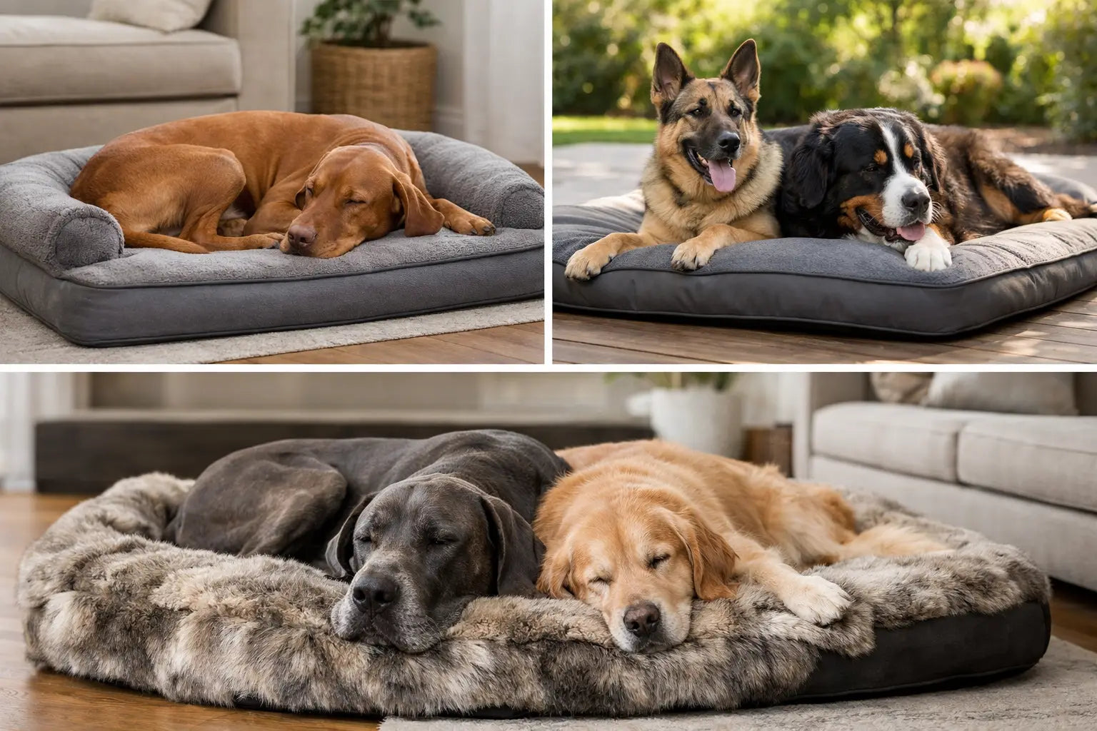 Dog Beds That Help Larger Dogs Rest Well