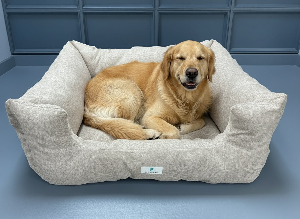 Large Dog Beds: The Luxury Guide for Big Dogs (Featuring the Prestige Lounger)