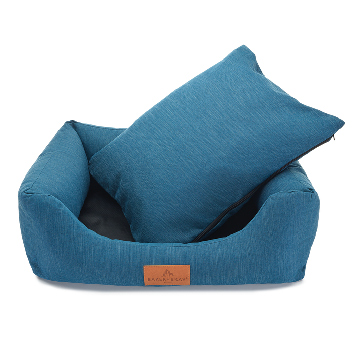 The Ultimate - Eco Friendly Orthopaedic Luxury Dog Bed, Teal Blue-Green