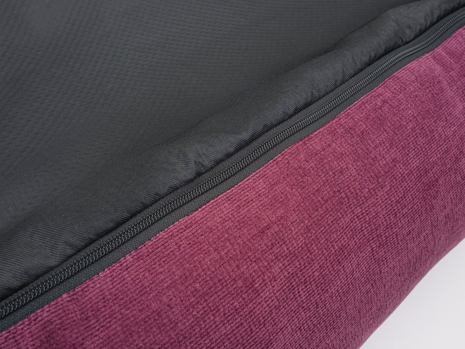The Ultimate - Eco Friendly Orthopaedic Luxury Dog Bed, Rhubarb Red