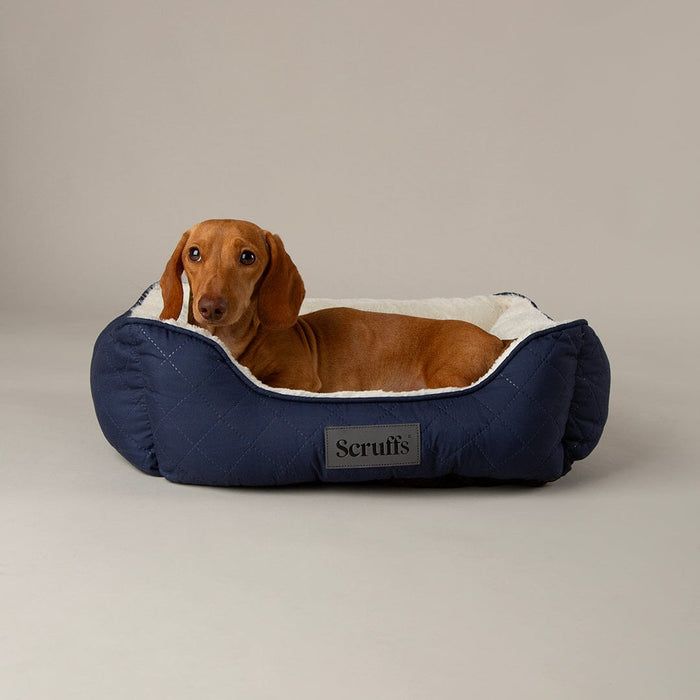 Scruffs® Wilton Box Dog Bed - Navy Blue