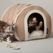 Scruffs Stockholm Felt Cave Cat Bed - Cat bed