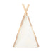 felt teepee cat bed- Tan