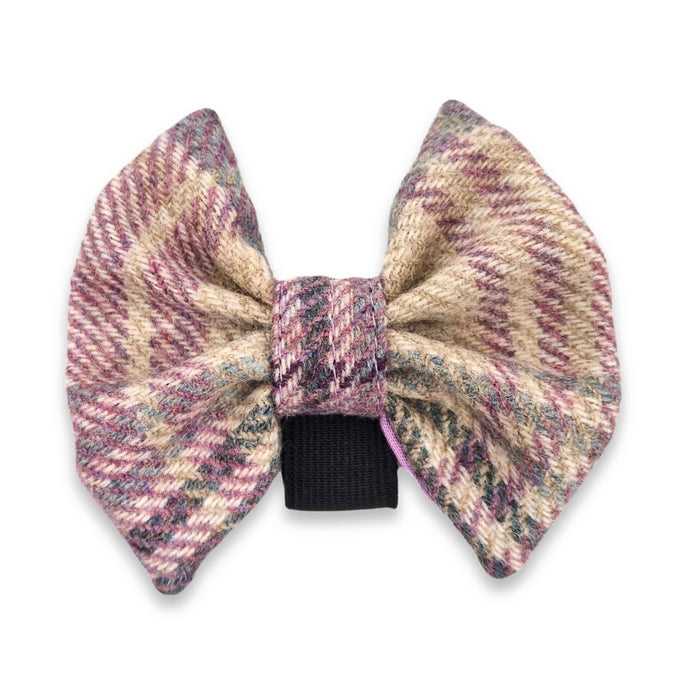 Abraham Moon Kincraig Heather Luxury Dog Bow Tie