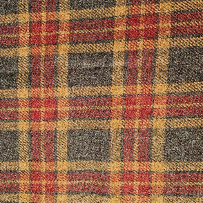 Autumnal Check - Buckle Fastening Luxury Harris Tweed Dog Collar