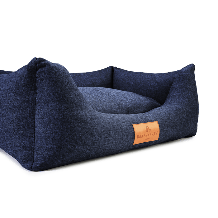 The Ultimate - Eco Friendly Orthopaedic Luxury Dog Bed, Navy Blue