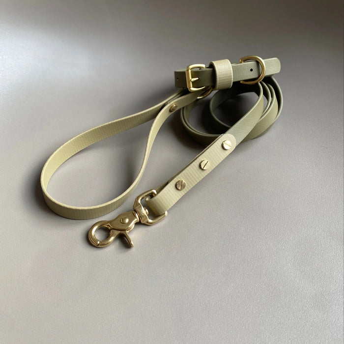 Bentley Olive & Khaki Colour Block Collar