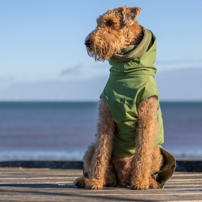 Green Superior Waterproof Dog Coat