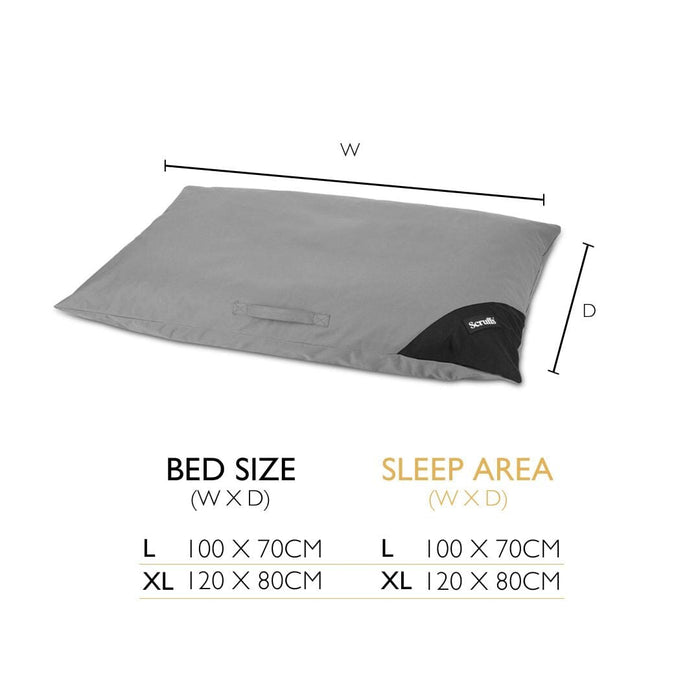 Scruffs® Expedition Memory Foam Orthopaedic Pillow Dog Bed - Pet Prestige UK