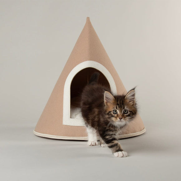 Scruffs Stockholm Felt Cone Cat Bed -Cat Bed