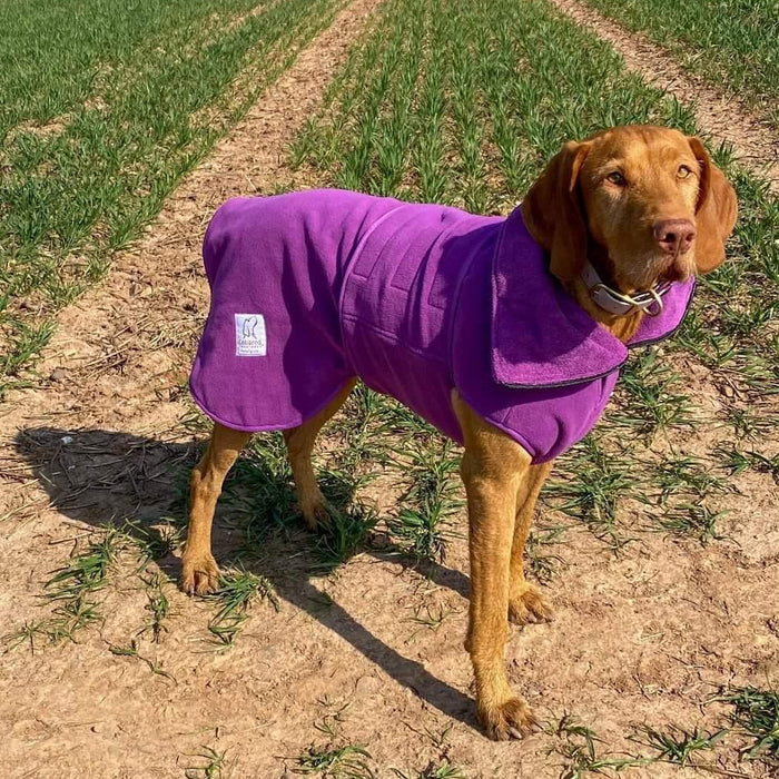 Magenta Superior Perfectly Practical Dog Drying Coat