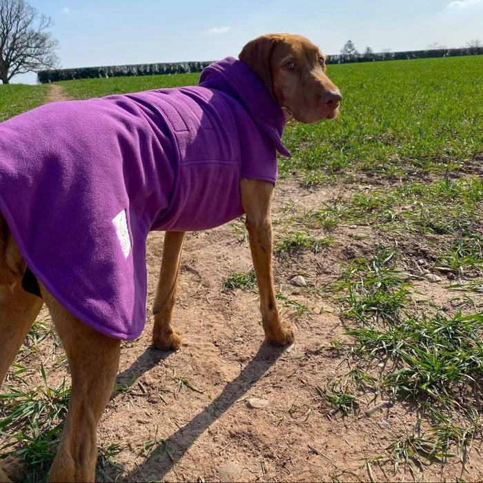 Magenta Superior Perfectly Practical Dog Drying Coat