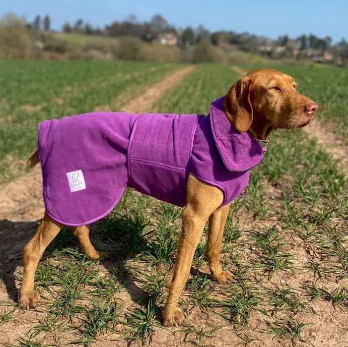 Magenta Superior Perfectly Practical Dog Drying Coat