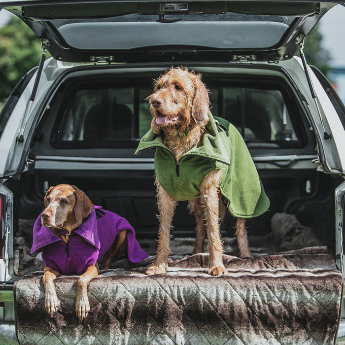 Collared Creatures - Perfectly Practical Dog Drying Coat - Available in 3 Colours