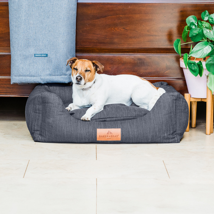 The Ultimate - Eco Friendly Orthopaedic Luxury Dog Bed, Slate Grey