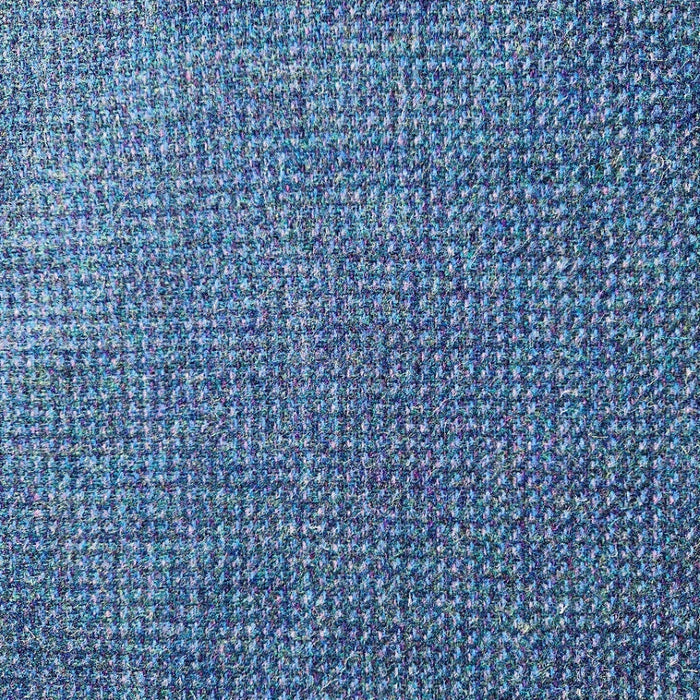 Extra Wide 38mm - Teal with a touch of Blue Harris Tweed Dog Collar