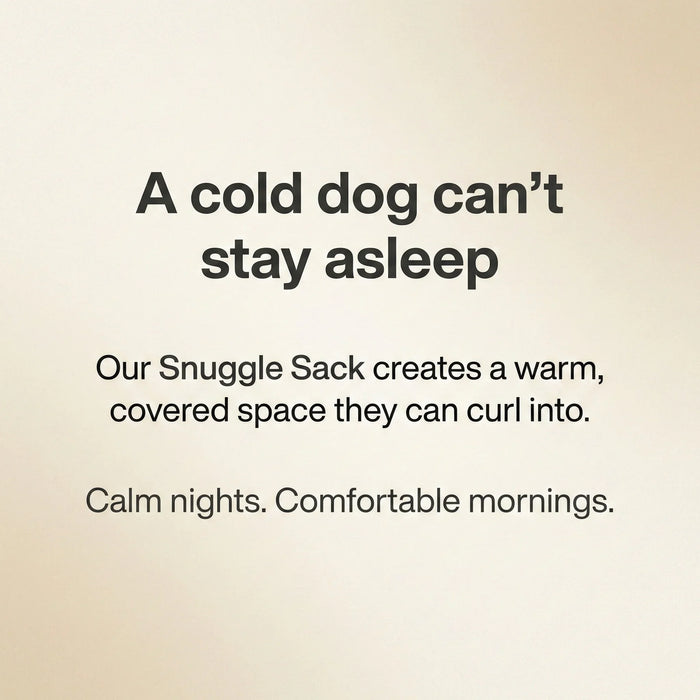Braga Moss Luxury Dog Snuggle Bed - Snuggle Sack