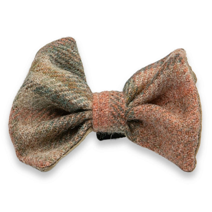 Abraham Moon Glen Coe Terracotta Luxury Dog Bow Tie