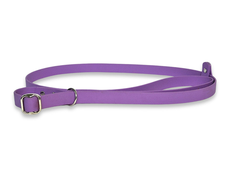 Amethyst Waterproof Biothane Dog Slip Lead