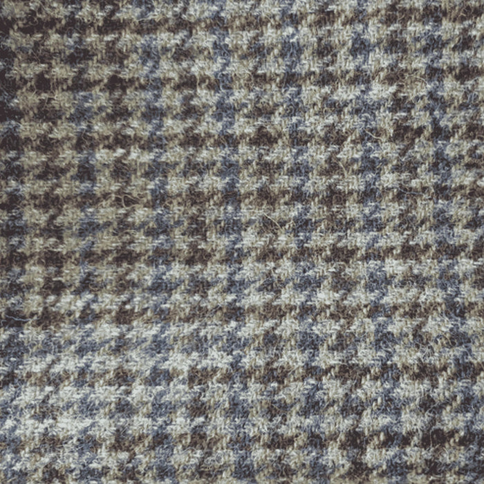 Autumn Houndstooth Luxury Harris Tweed Dog Collar