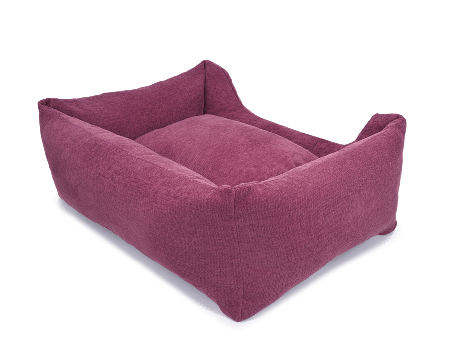 The Ultimate - Eco Friendly Orthopaedic Luxury Dog Bed, Rhubarb Red