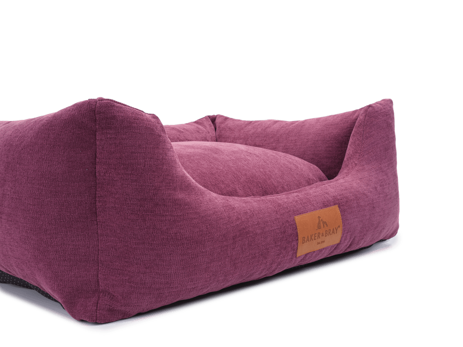 The Ultimate - Eco Friendly Orthopaedic Luxury Dog Bed, Rhubarb Red