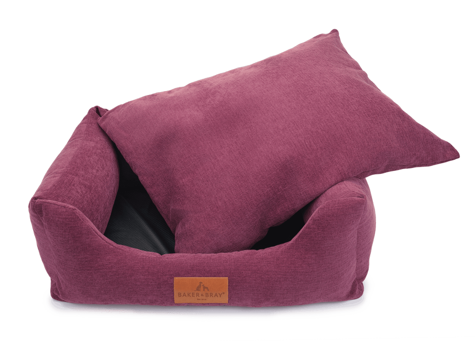 The Ultimate - Eco Friendly Orthopaedic Luxury Dog Bed, Rhubarb Red