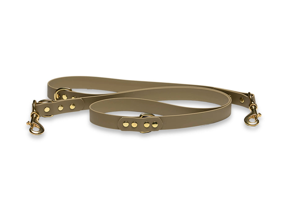 Beige Waterproof / Biothane Dog Training Lead