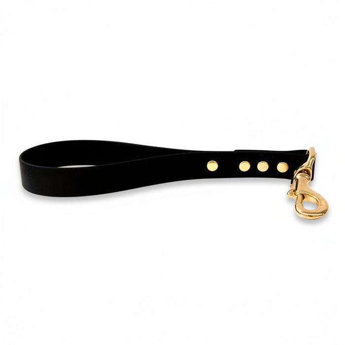 Black Waterproof Biothane Traffic Handle