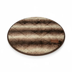 Collared Creatures - Luxury Brown Faux Fur Cave Bed Dog Blanket