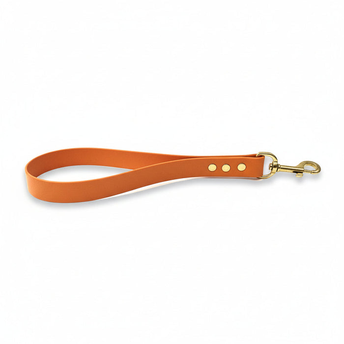 Burnt Orange Waterproof Biothane Traffic Handle