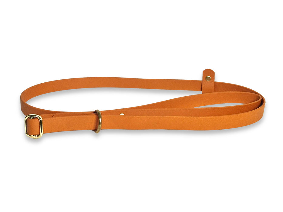 Burnt Orange Waterproof Biothane Dog Slip Lead